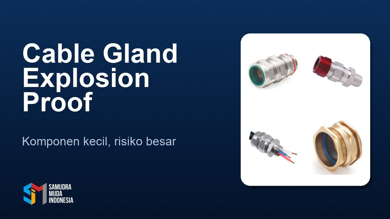 Cable Gland Explosion Proof: Komponen Kecil yang Bisa Menggagalkan Seluruh Instalasi